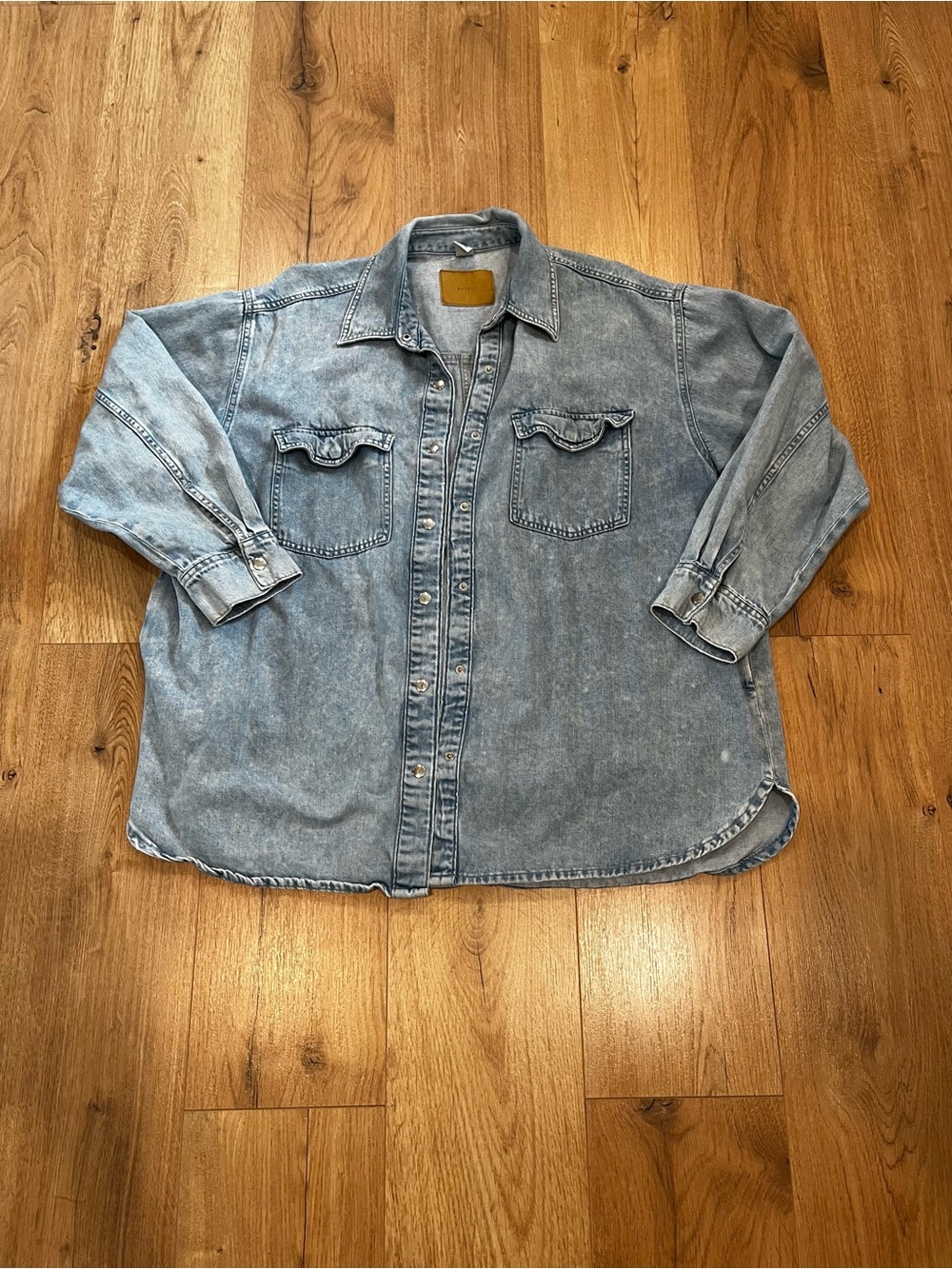 H&M Light Blue Denim Jean Jacket